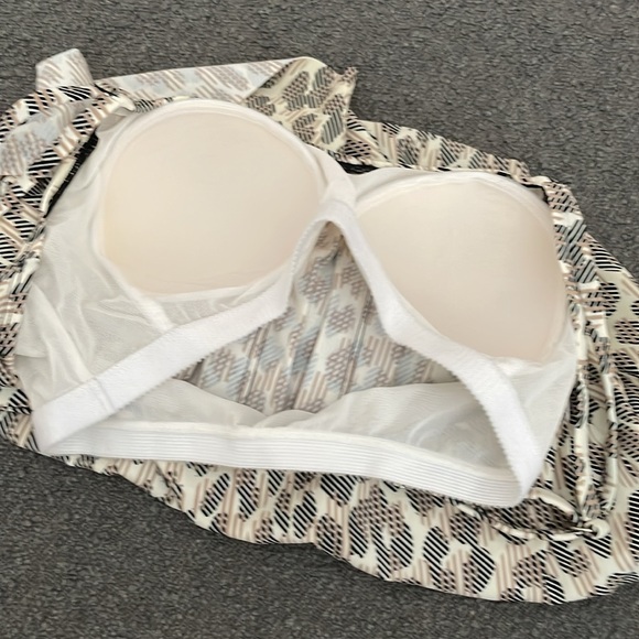 Adjustable Tankini Swimsuit with NO Bikini Bottom - US 10 - Picture 2 of 4